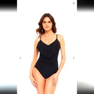 Women's 1 Piece Swimsuit By: Magic Suit Sz:12 Brand New W/Tags Tummy Control